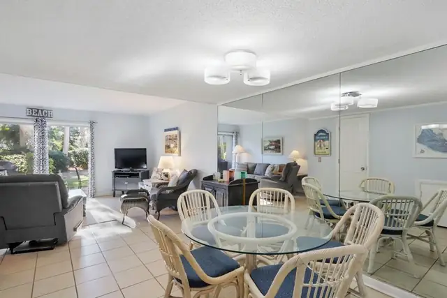 Living room at Hilton Head Cabanas 40